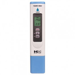 HM Digital Water Resistant Ec/TDS Meter w/ Temperature in C/F Hydrotester (Model COM-80)