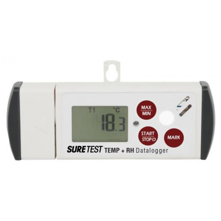 Sure Test Temperature and Relative Humidity Data-Logger