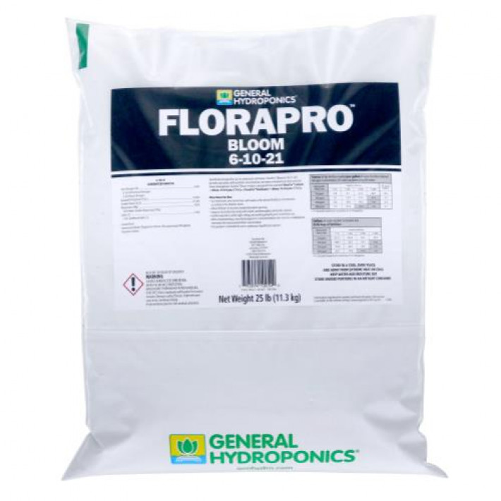 General Hydroponics FloraPro Bloom Soluble 25 lb bag (80/Plt)