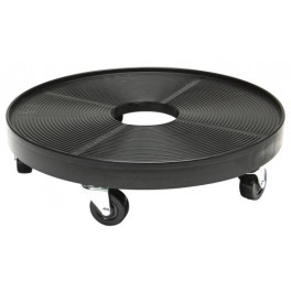 Plant Dolly Black 16 in Round (8/Cs)