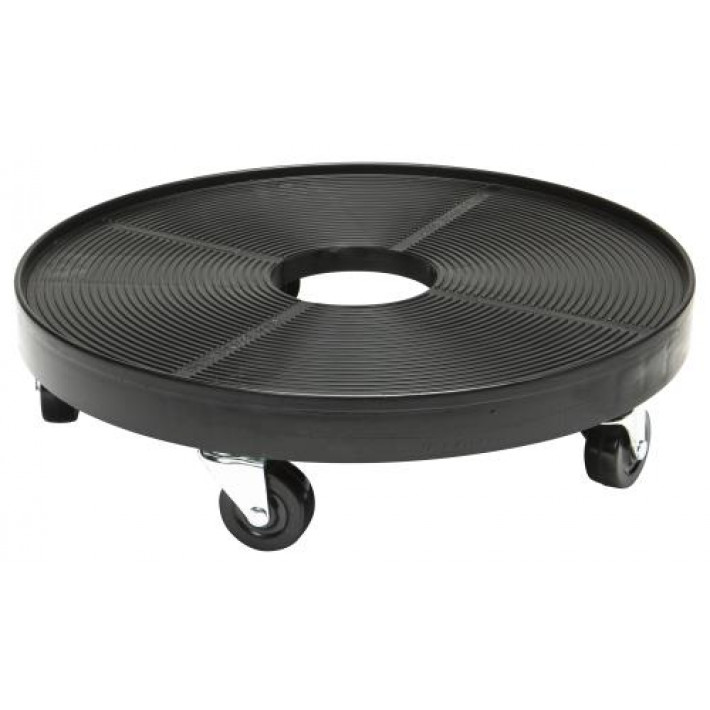 Plant Dolly Black 16 in Round (8/Cs)