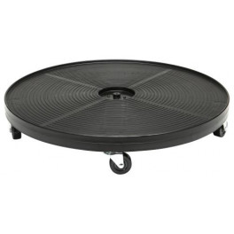 Plant Dolly Black 24 in Round (4/Cs)