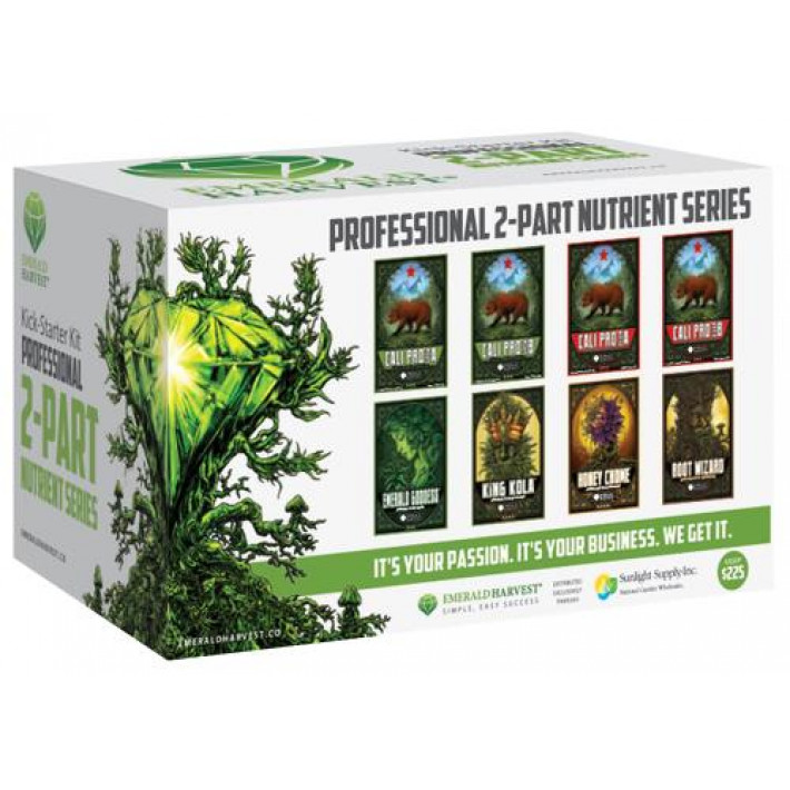 Emerald Harvest Kick-Starter Kit - 2 Part Base (1/Cs)