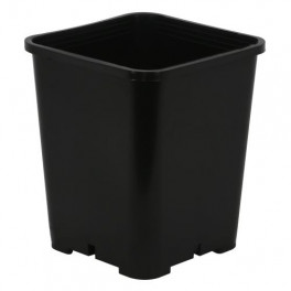 Gro Pro Premium Black Square Pot 7 in x 7 in x 9 in (100/Cs)