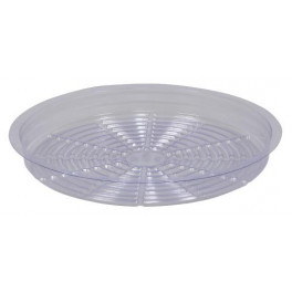 Gro Pro Premium Clear Plastic Saucer 12 in (50/Cs)