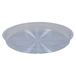 Gro Pro Premium Clear Plastic Saucer 16 in (25/Cs)
