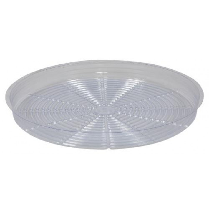 Gro Pro Premium Clear Plastic Saucer 18 in (25/Cs)