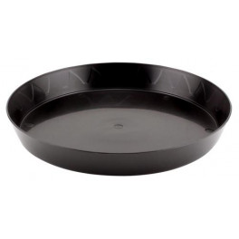 Gro Pro Heavy Duty Black Saucer - 10 in (50/Cs)