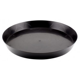 Gro Pro Heavy Duty Black Saucer - 16 in (35/Cs)
