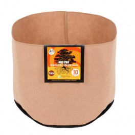 Gro Pro Essential Round Fabric Pot - Tan 10 Gallon (60/Cs)