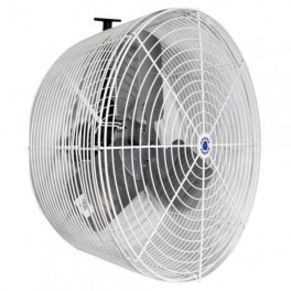 Schaefer Versa-Kool Circulation Fan 24 in w/ Tapered Guards, Cord & Mount - 7860 CFM