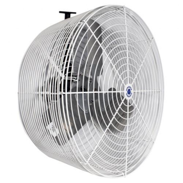 Schaefer Versa-Kool Circulation Fan 24 in w/ Tapered Guards, Cord & Mount - 7860 CFM
