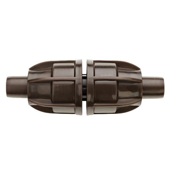 Netafim 17mm TechLock Compression Coupler Fitting (25/Bag) [TLCKCOUP]