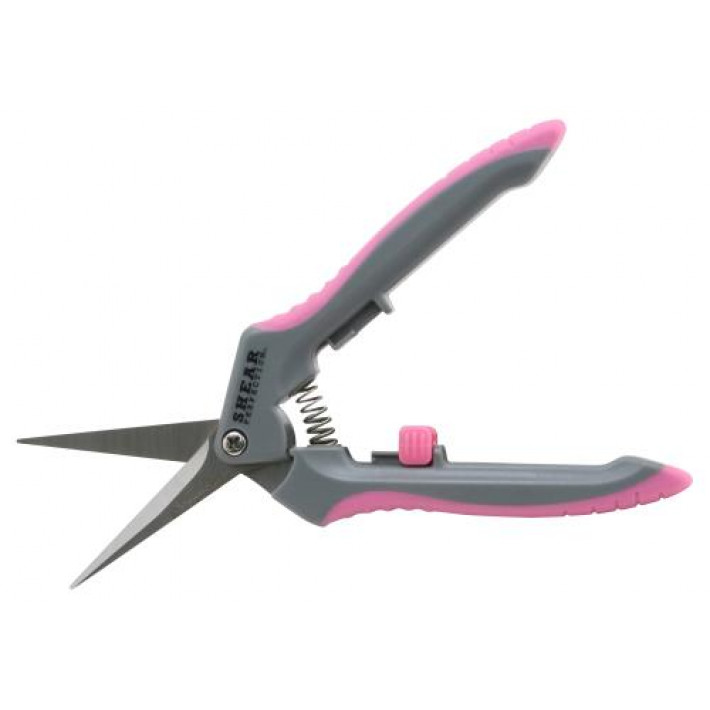 Shear Perfection Pink Platinum Stainless Trimming Shear - 2 in Straight Blades (12/Cs)